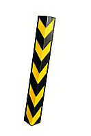 Демпфер угловой, резиновый, светоотражающий