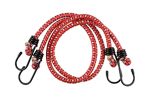 Шнур крепежный, резиновый, со стальными крюками, 2 шт, STAYER  60 см, d 7 мм