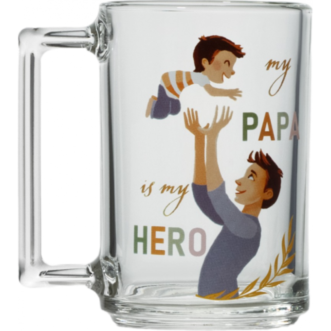 Кружка  "Фитнес" Папа 320 ОСЗ (O0146)