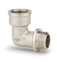 Угол ВР-НР с упором, никелированный