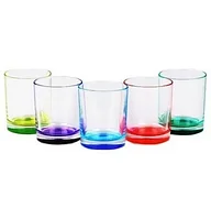 Стакан Гладкий низкий  Лак микс 240мл ООО "ОСЗ"