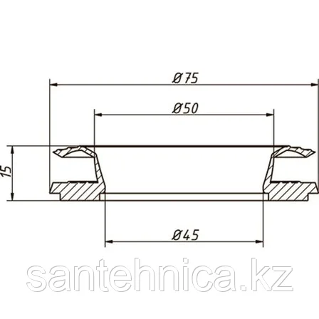 Прокладка двухсторонняя для ванны и душ. поддона, фото 2