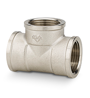 Тройник ВР равносторонний, никелированный