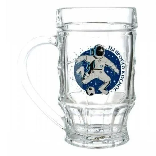 Кружка для пива ПИНТА "Космос" 500мл.  ООО "ОСЗ"