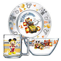 Набор для завтрака Disney "Микки гонщик" 3 пр ООО "ОСЗ"