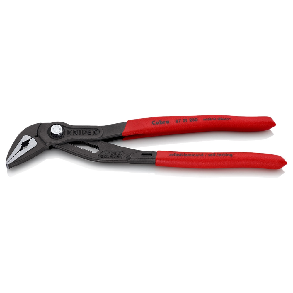 Клещи переставные KNIPEX Cobra ES с пластиковой рукояткой 250мм 8751250, фото 1