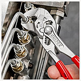 Переставные мини-клещи KNIPEX пластиковая рукоятка, 125 мм 86 03 125, фото 5
