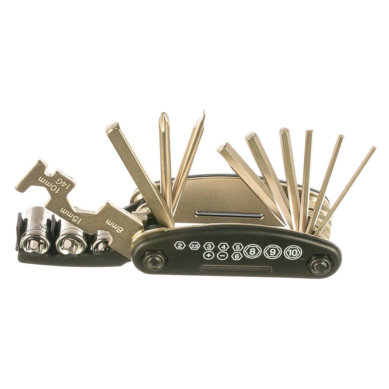 Набор для ремонта велосипеда KING TONY 20A16MR 16 предметов, фото 1