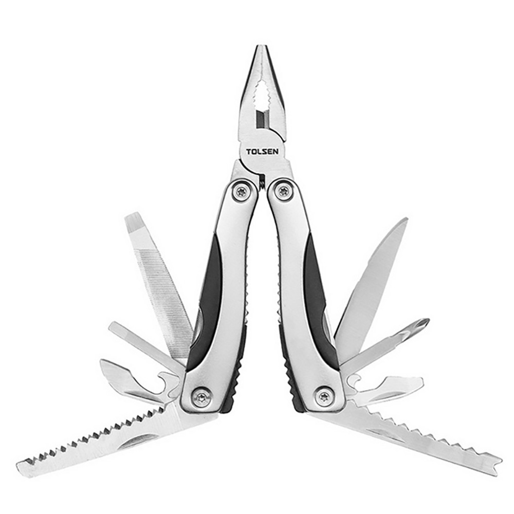 Плоскогубцы многофункциональные TOLSEN 14в1 100мм 30046, фото 1