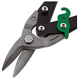 Ножницы по металлу GROSS PIRANHA СrMo прямой и правый рез двухкомпонентные рукоятки 250мм 78323, фото 3