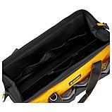 Сумка для инструмента Denzel 20 карманов съемный органайзер 10 карманов наплечный ремень 500x245x300мм 90293, фото 7