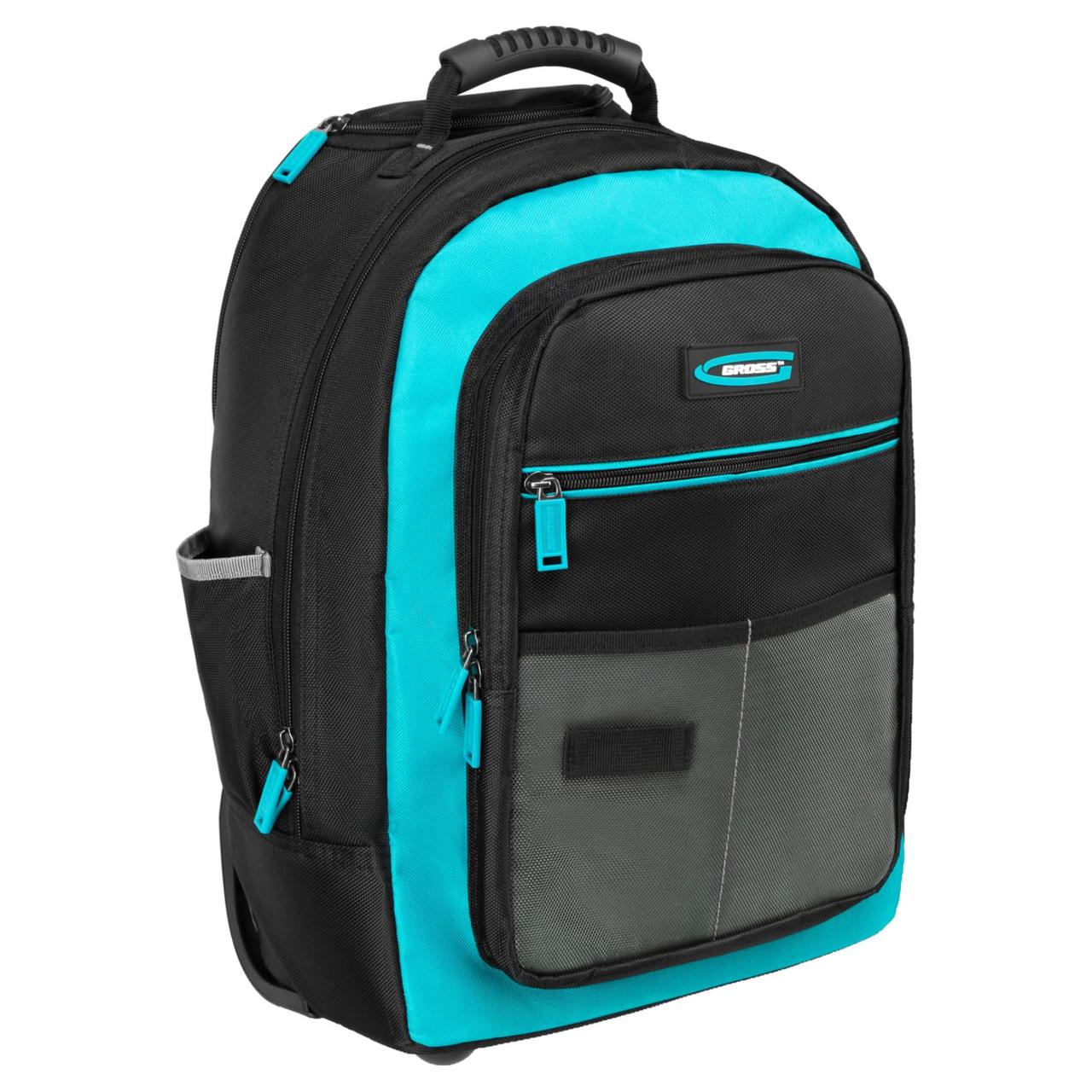 Рюкзак для инструмента GROSS с выдвижной рукояткой и колесами 440х350х250мм 90275, фото 1