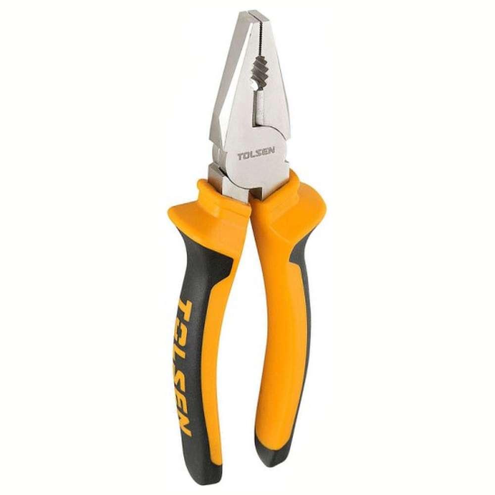 Плоскогубцы TOLSEN комбинированная рукоятка 200мм 10002, фото 1