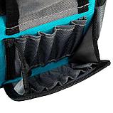 Переноска для инструмента GROSS пластиковое дно наплечный ремень 400x225x300мм 90274, фото 9