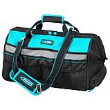 Сумка для инструмента GROSS выдвижная рукоятка колеса наплечный ремень 500x280x290мм 90276, фото 2