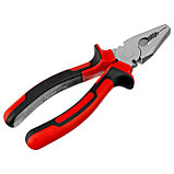 Плоскогубцы двухкомпонентные рукоятки никелированные MTX NICKEL 180мм 169049, фото 3