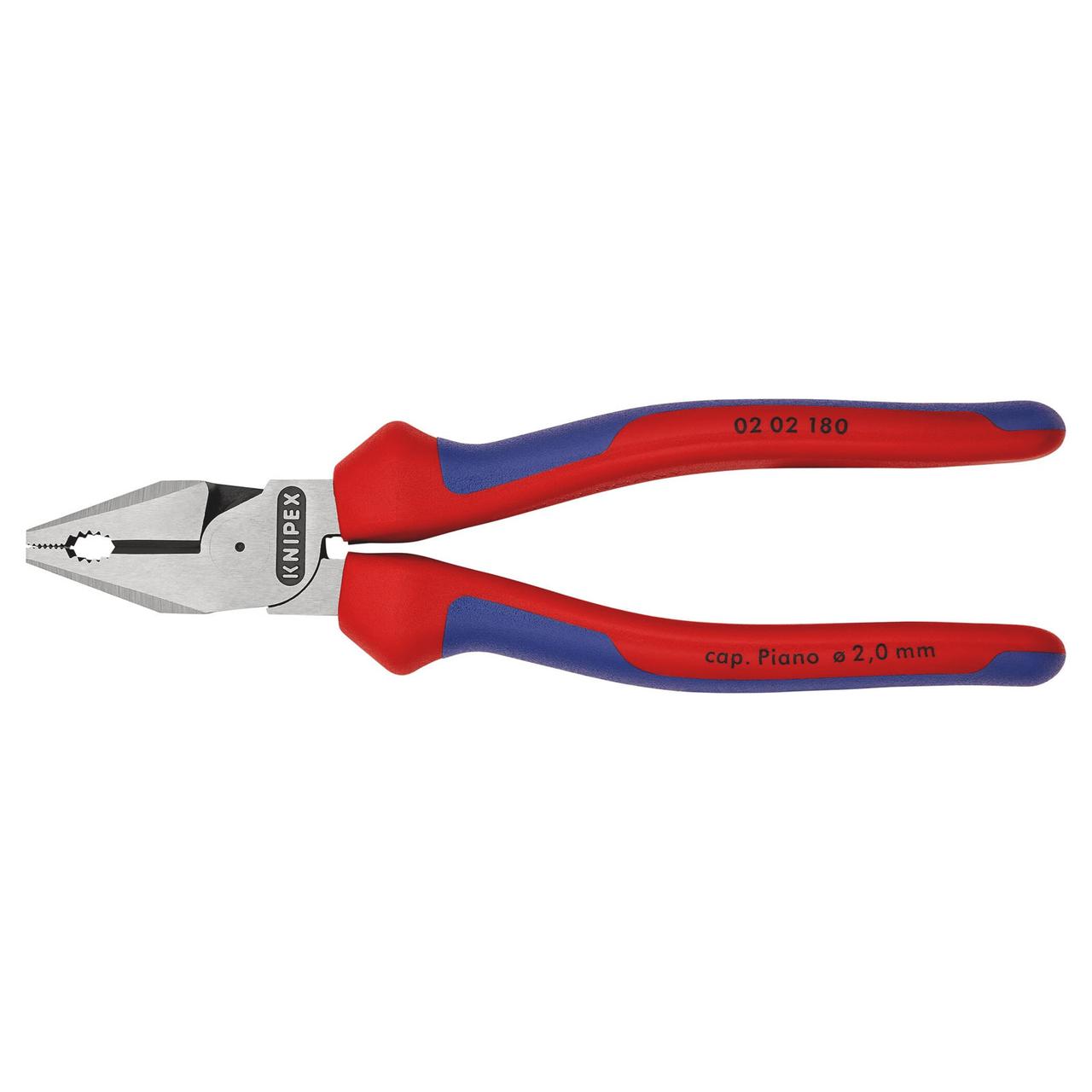 Плоскогубцы комбинированные KNIPEX 180мм 0202180, фото 1