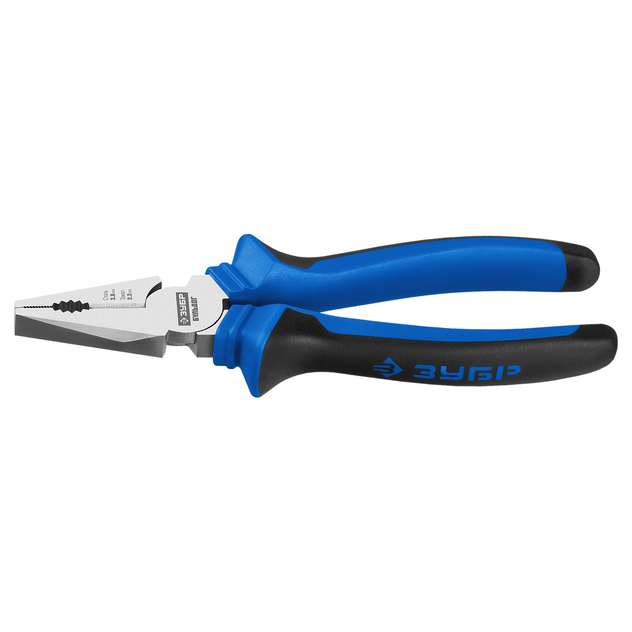 Плоскогубцы комбинированные ЗУБР 200мм 2201-1-20_z01, фото 1