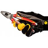 Диэлектрические комбинированные плоскогубцы Felo 180мм 58001840, фото 3