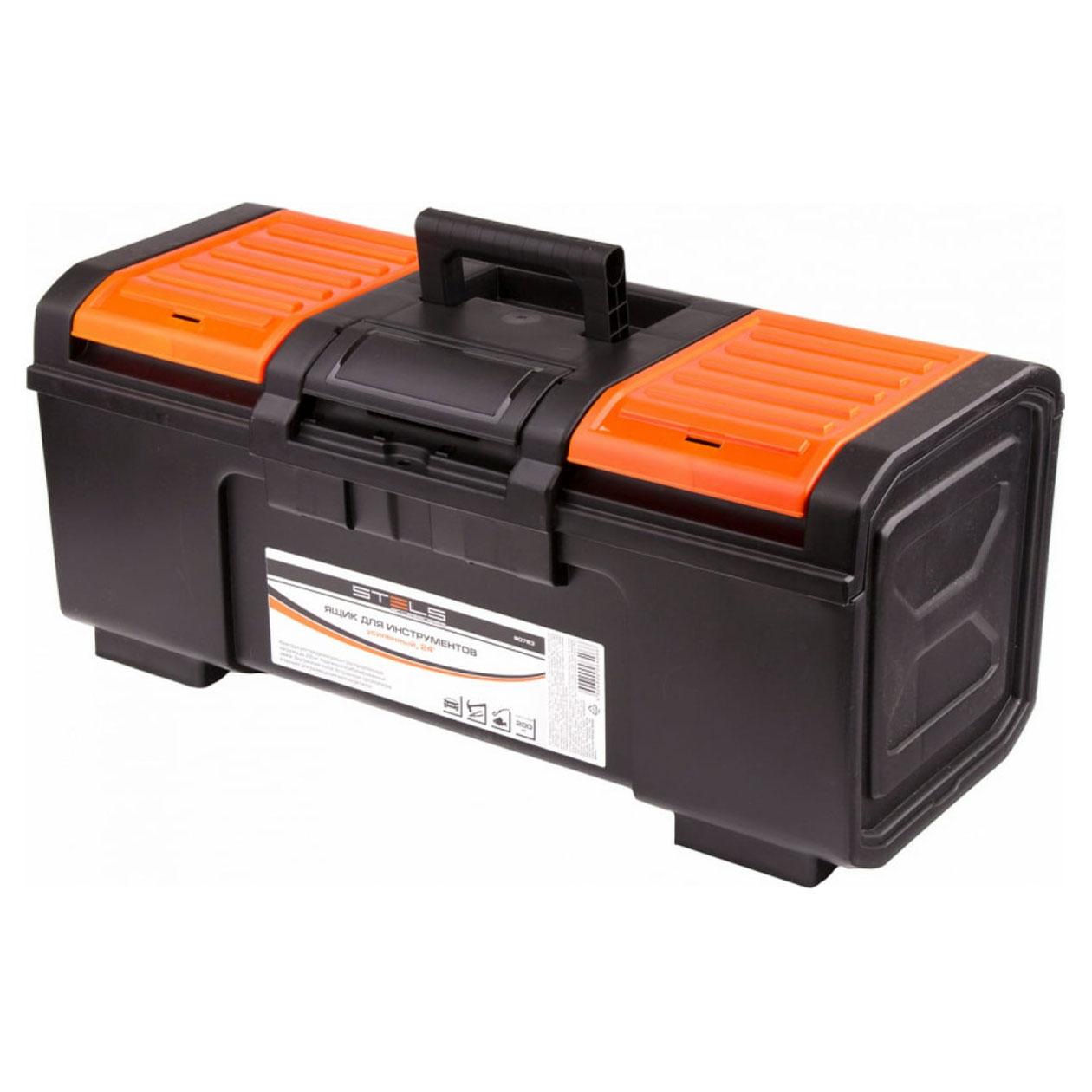 Ящик для инструментов STELS усиленный 24" 90763, фото 1