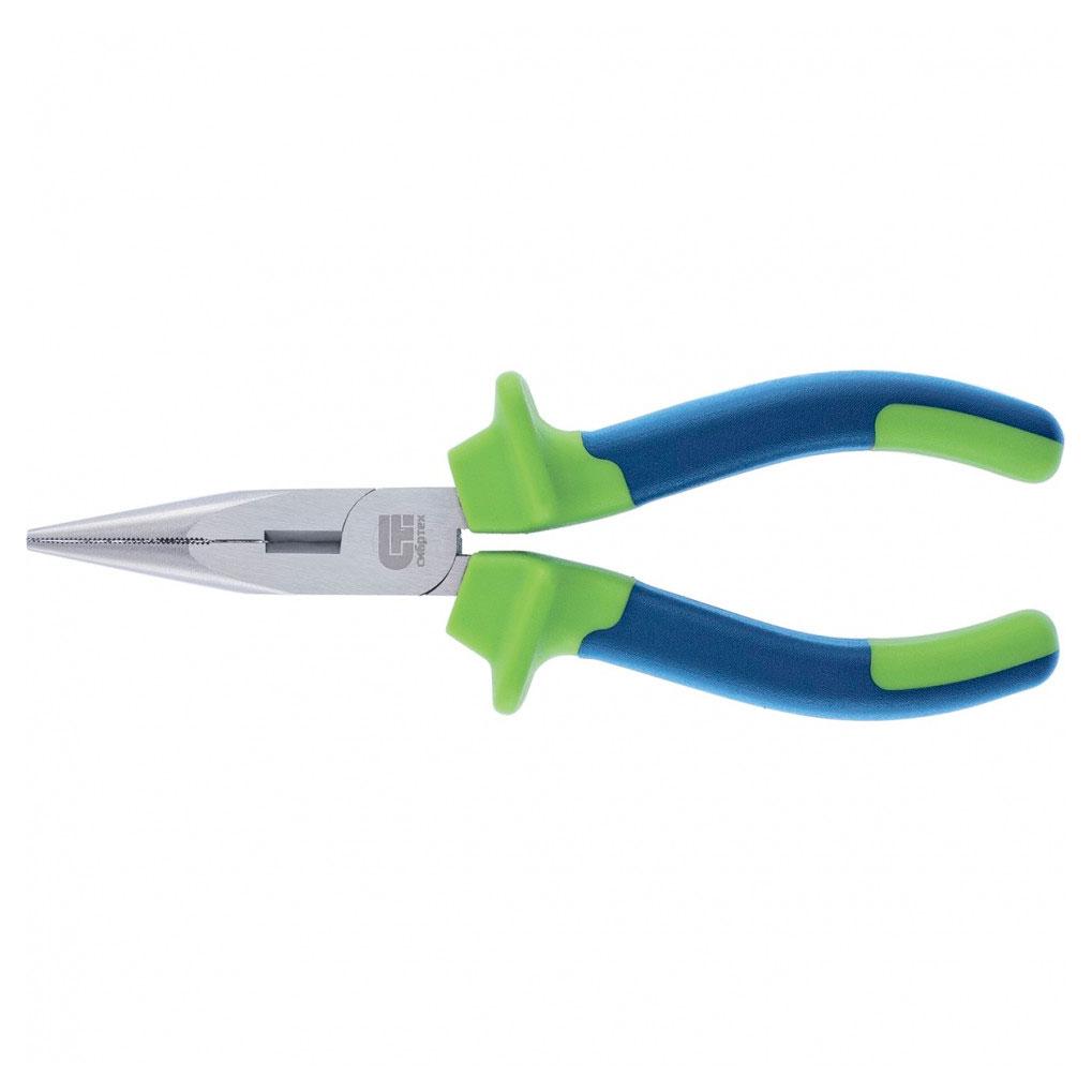 Длинногубцы прямые Сибртех двухкомпонентные 200мм 17106, фото 1