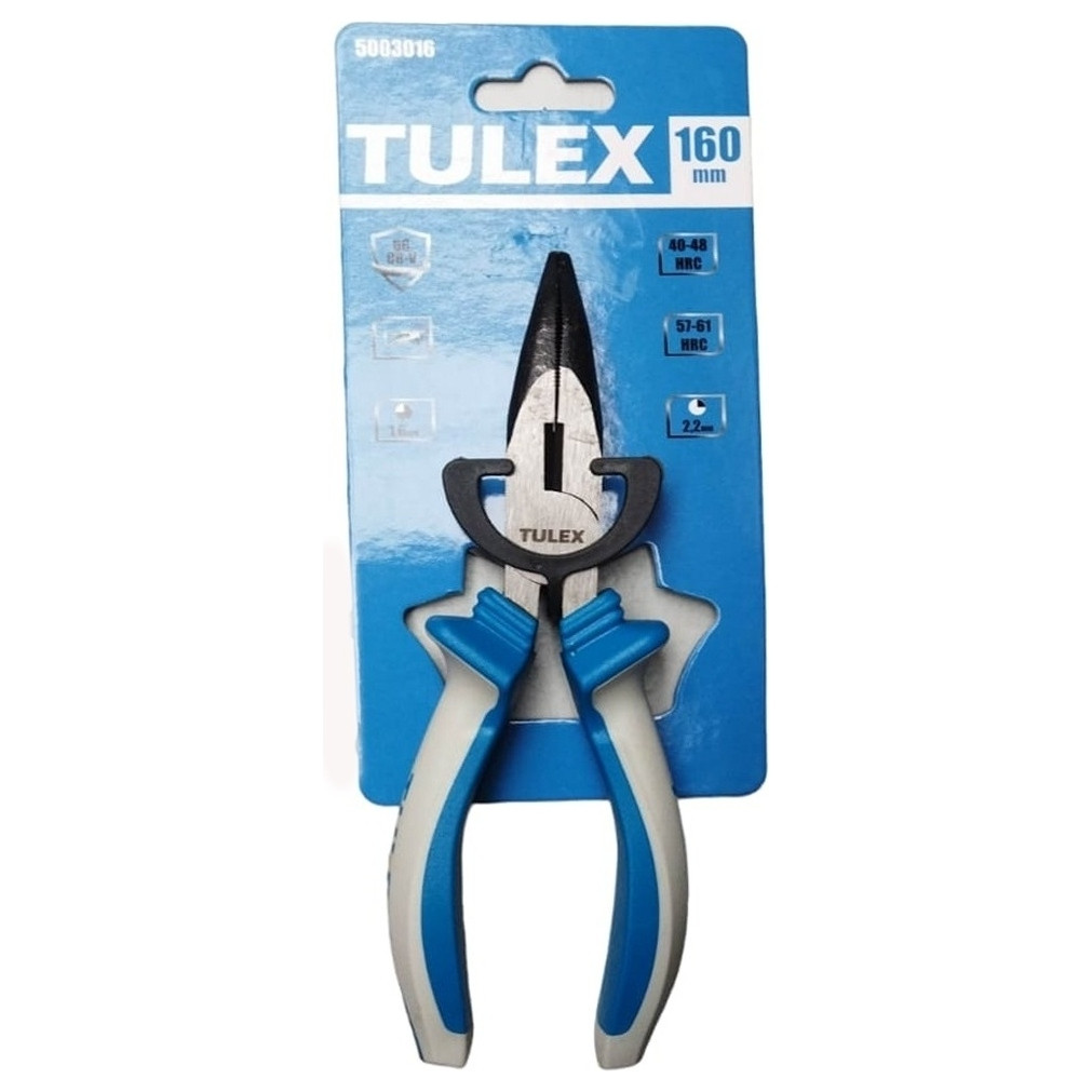 Тонкогубцы изогнутые TULEX 160мм 5003016, фото 1
