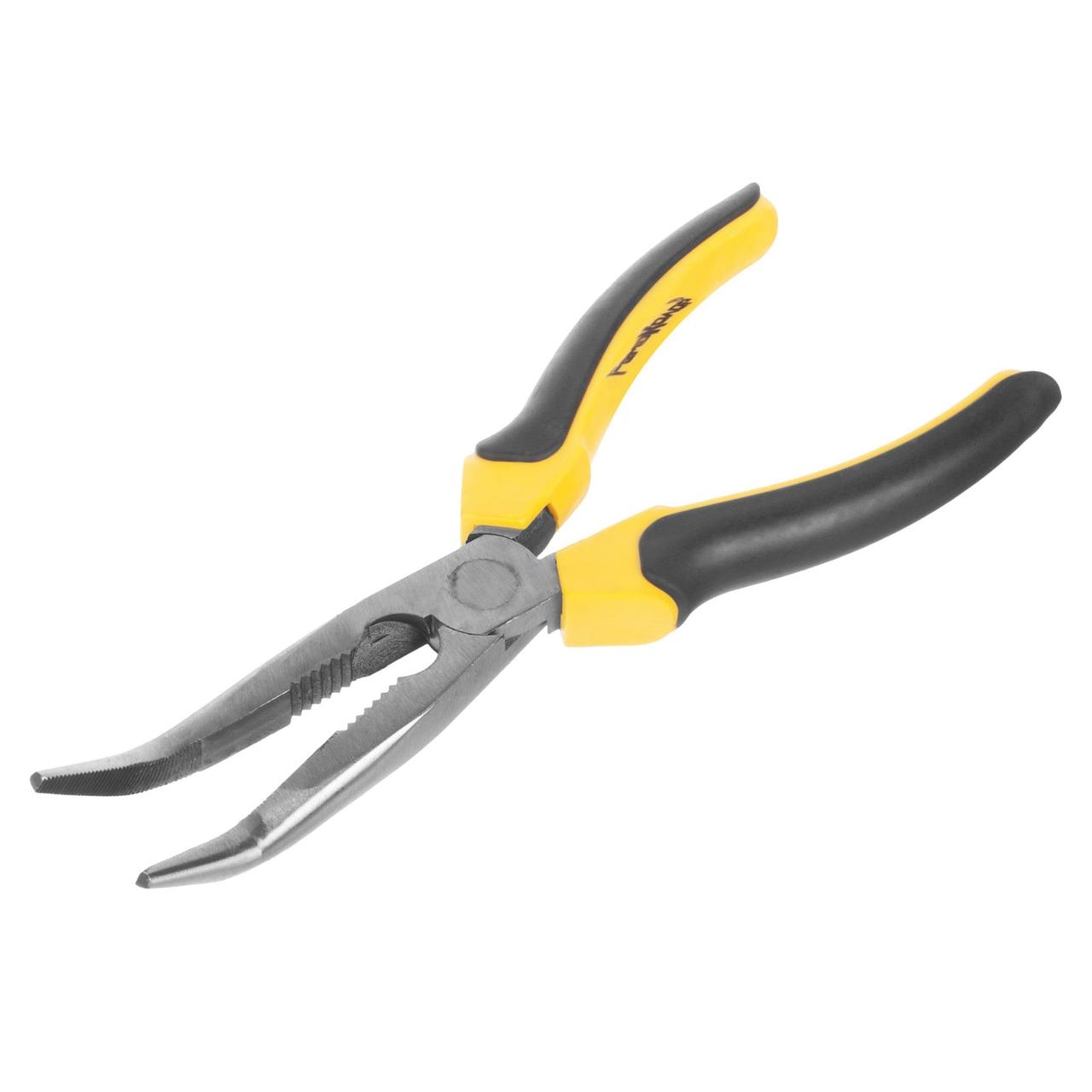 Тонкогубцы изогнутые РемоКолор "FINE" 200мм 34-6-220, фото 1