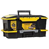 Ящик для инструмента + органайзер Stanley "CLICK 'N CONNECT" 506х313х246мм STST1-71962, фото 4