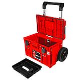 Ящик для инструмента QBRICK System PRIME Red Cart 595x425x660мм SKRWQCPRIMCZEPG001, фото 3