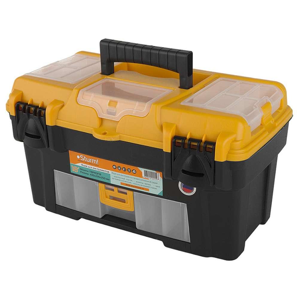 Ящик для инструментов Sturm! 18" 430х235х250мм TBPROF18, фото 1