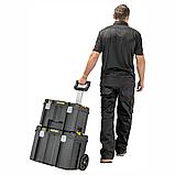 Ящик для инструмента с колесами для модульной системы хранения DeWalt TSTAK 2.0 DWST83347-1, фото 4