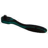 Ключ-трещотка STELS с быстрым сбросом 72 зуба CrV 1/2" 14030, фото 2