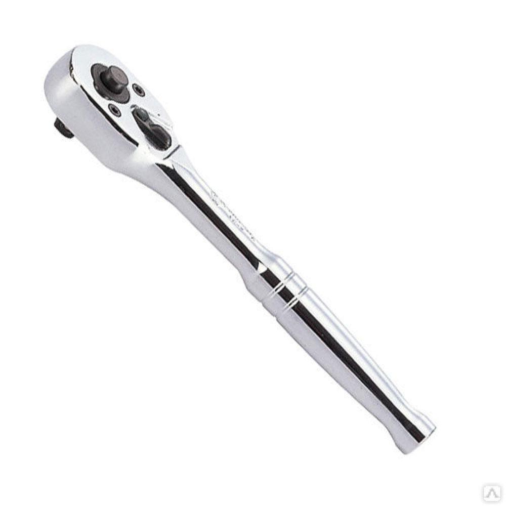 Трещотка флажковая KING TONY 1/4" 24 зубца 140мм 2761-55P, фото 1