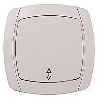 Выключатель одноклавишный СВЕТОЗАР 10А/250В SV-54237-B