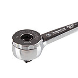 Трещотка KING TONY 1/4" 144мм 72 зубца дисковый механизм 2755-55G, фото 2