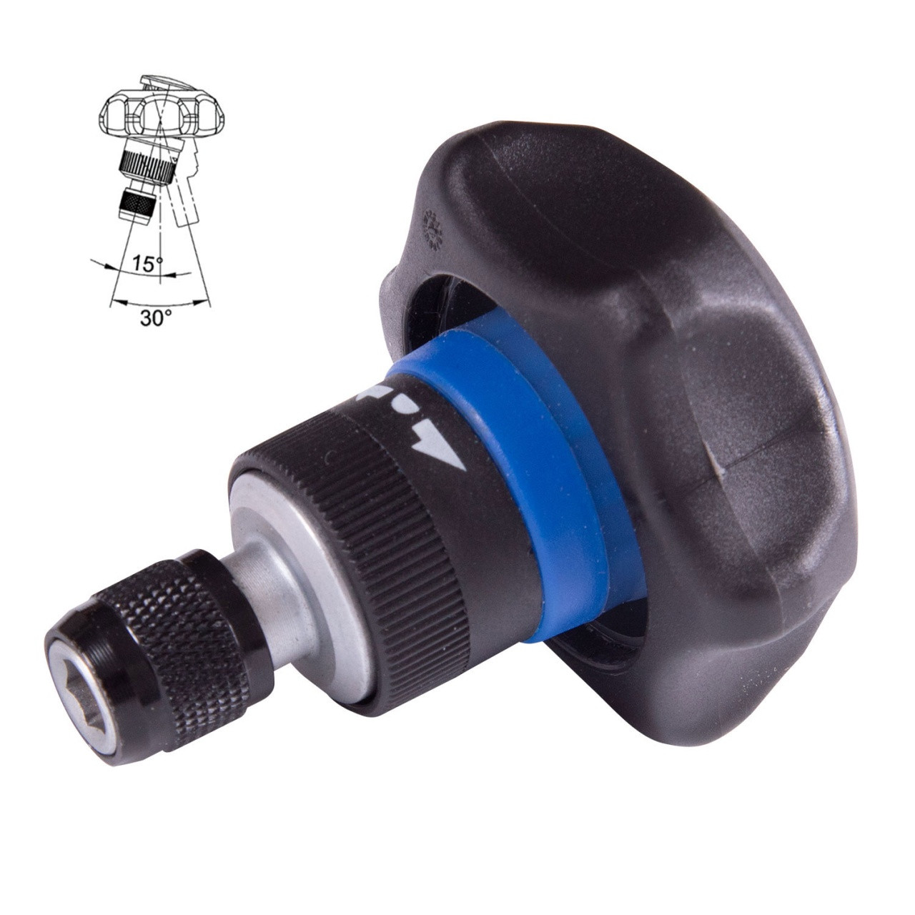 Трещотка компактная KING TONY 1/4" 48 зубцов дисковый механизм для вставок (бит) 2746, фото 1