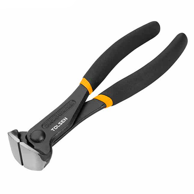 Клещи торцевые TOLSEN Industrial 180мм кованые черная отделка 10044, фото 1