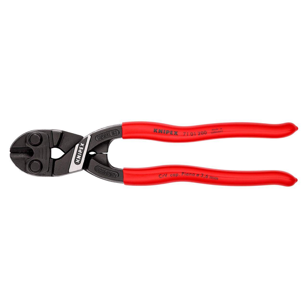 Болторез компактный KNIPEX CoBolt с пластиковой рукояткой 200мм 7101200, фото 1