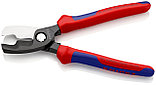 Кабелерез KNIPEX с двухкомпонентной рукояткой 200мм 9512200, фото 3