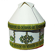 Коржын в виде белой юрты, 33 см