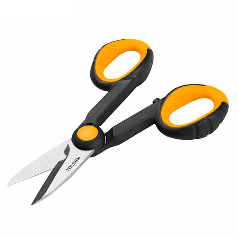 Ножницы электромонтажные TOLSEN Industrial 140мм 2К-рукоятка 30043, фото 1