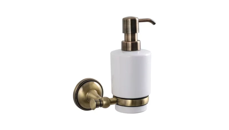 Дозатор для жидкого мыла Fixsen ALFA GR-9512 бронза, фото 1