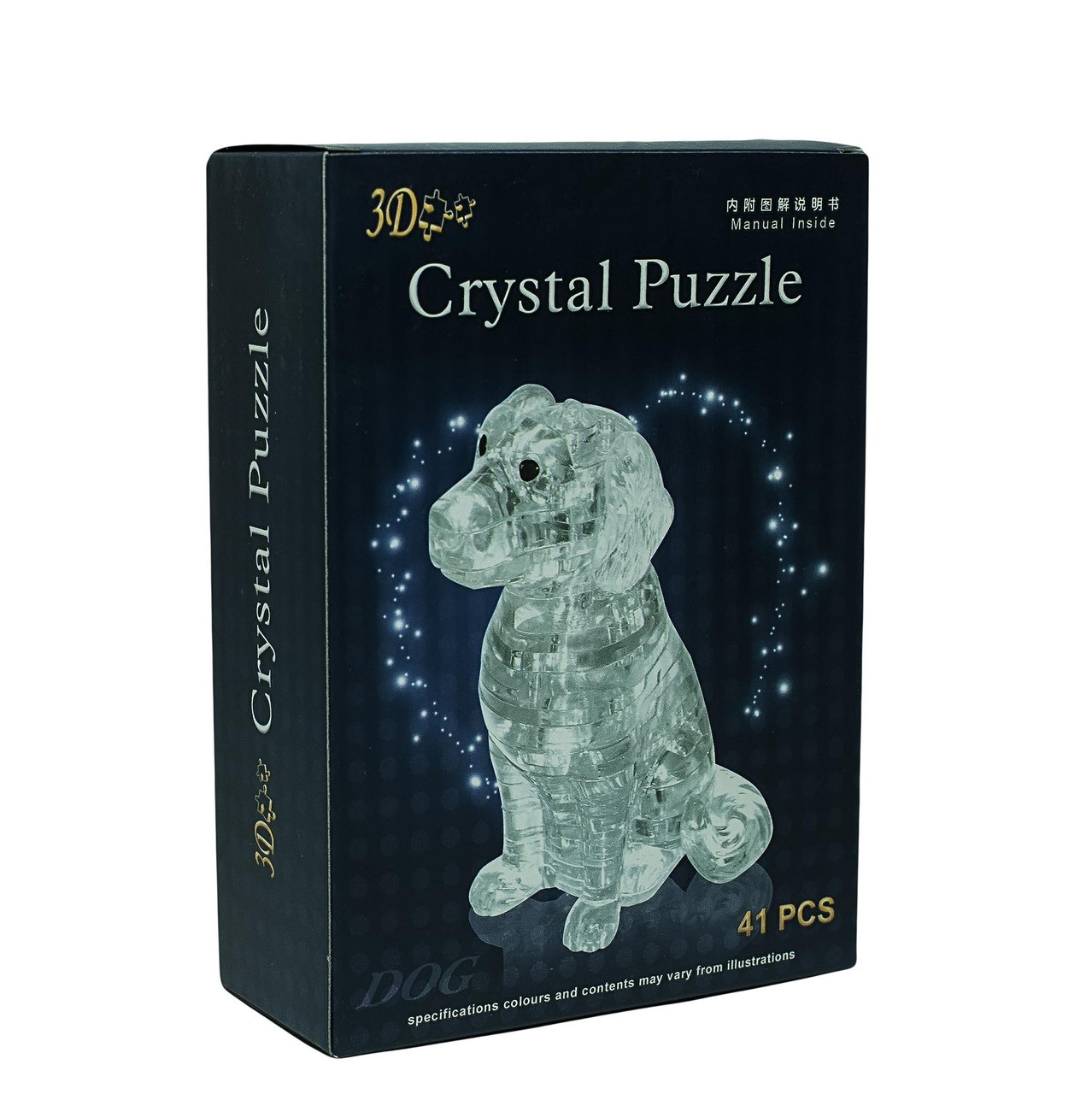 3d Crystal Puzzle головоломка "Собака", фото 1