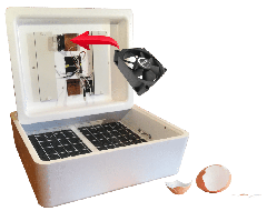 Инкубатор Несушка 104В с автопереворотом и вентилятором