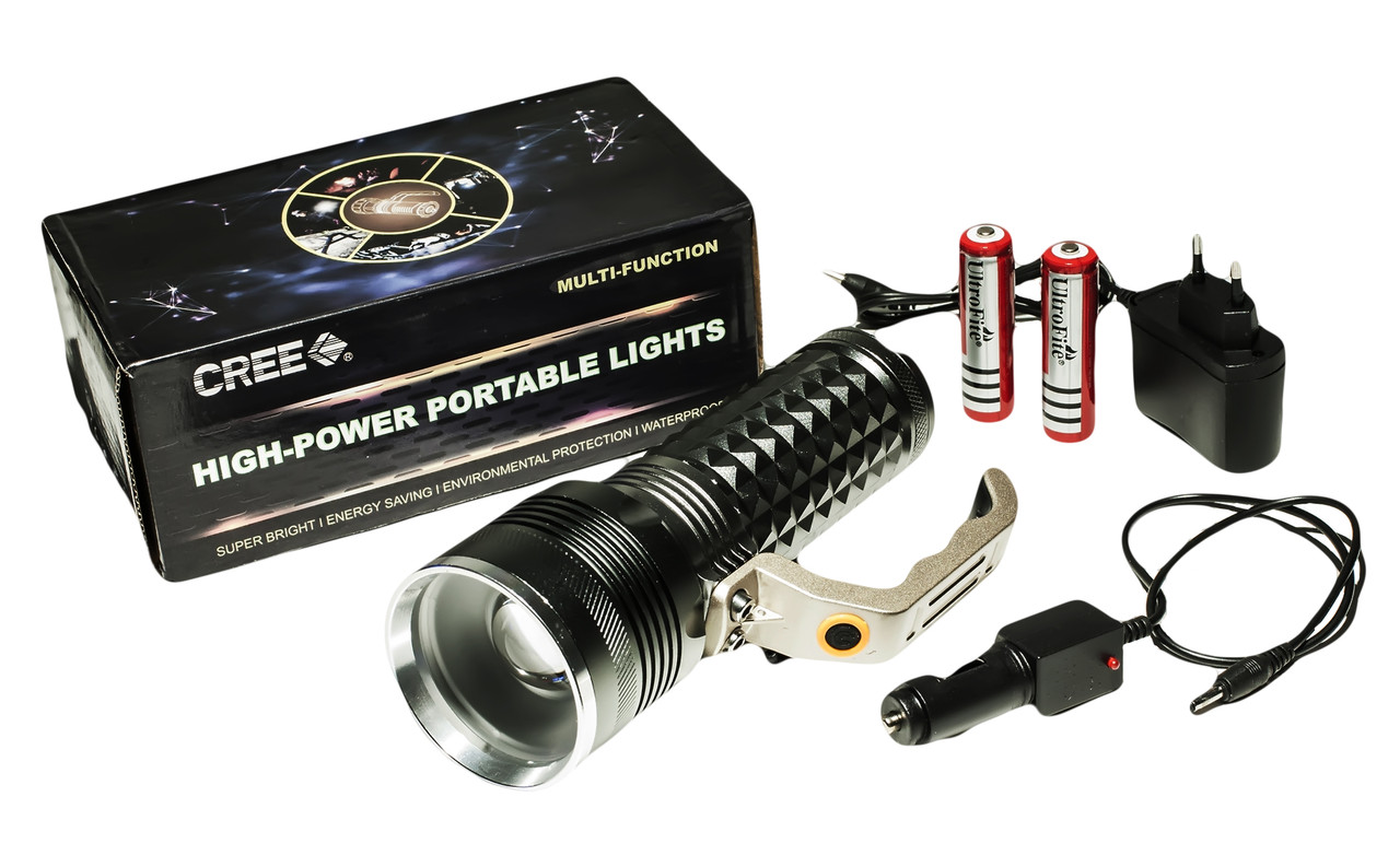 Фонарик Cree Multi-function 20 см, фото 1