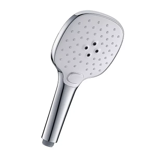 Лейка душевая LeMark LM0817CWhite, 3-функциональная, 120х246 мм, хром/белый, блистер (MUS4), фото 1