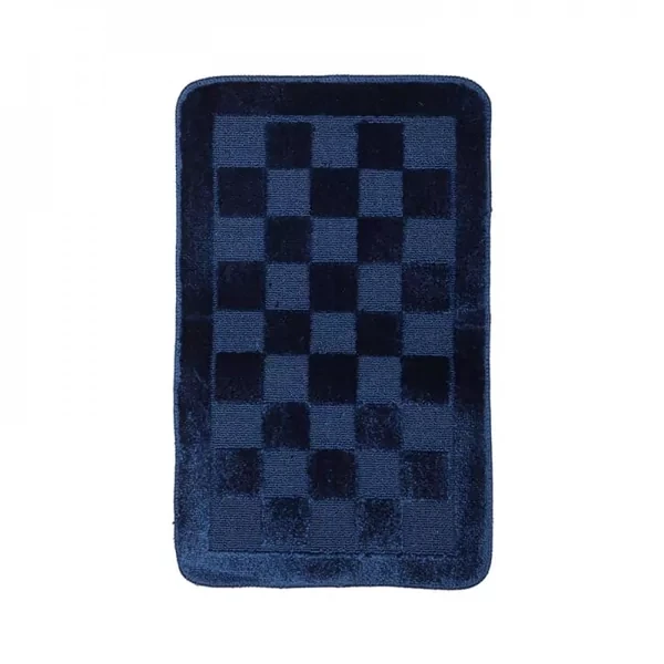 Набор Аквалиния 2 ковра Шахматы синий 45*45, 45*75 Twist (4680018349122), фото 1
