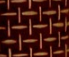 Рогожка крупная, листовая, коричневая