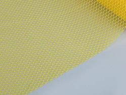 Сетка "соты", листовая, желтая