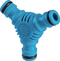 Тройник GRINDA пластиковый с TPR, TW-1, серия "PROLine" (8-426439_z01)